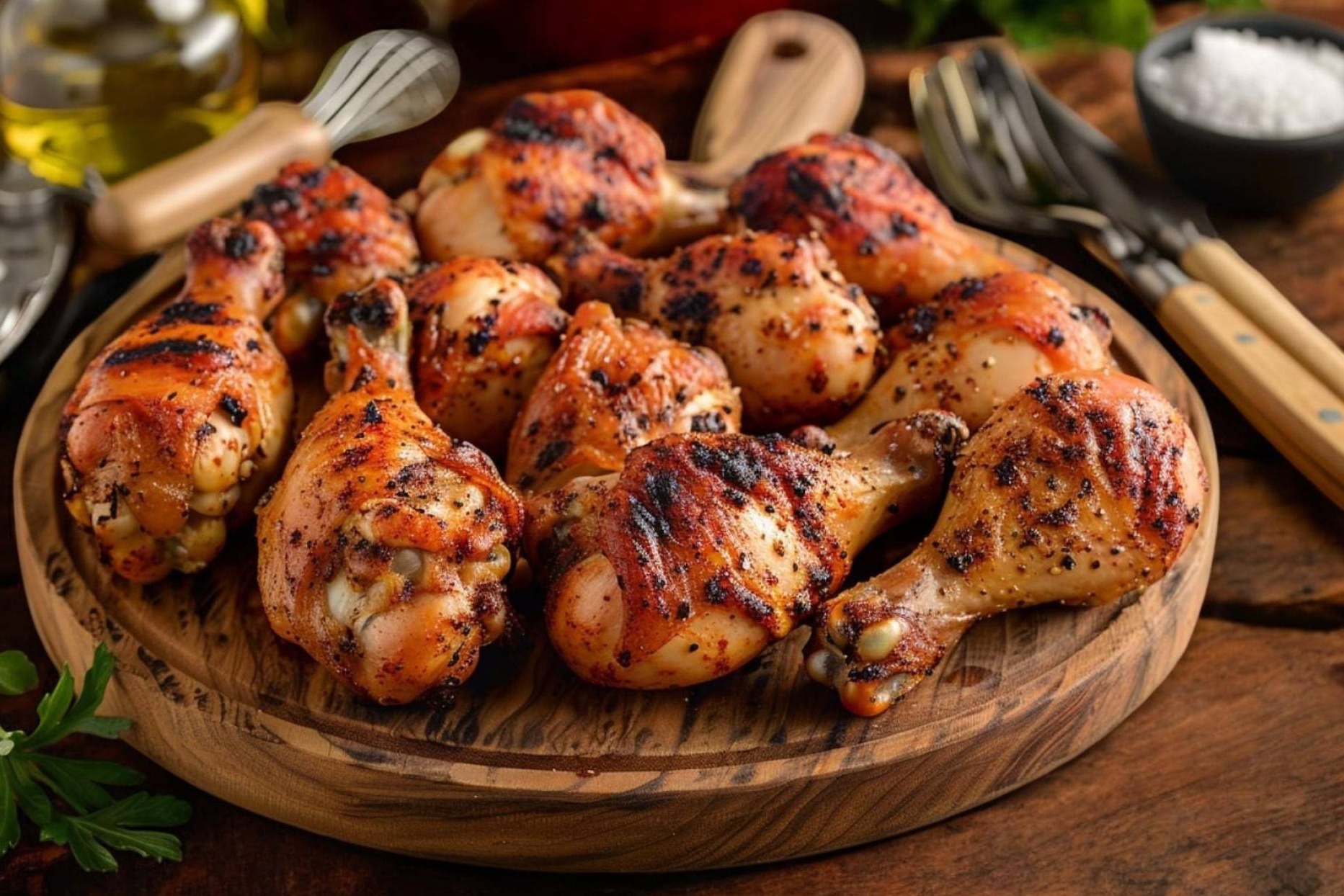 Menu pilons