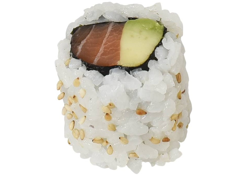 California roll saumon avocat