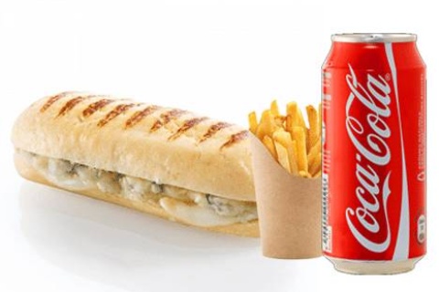 Menu panini 4 fromages