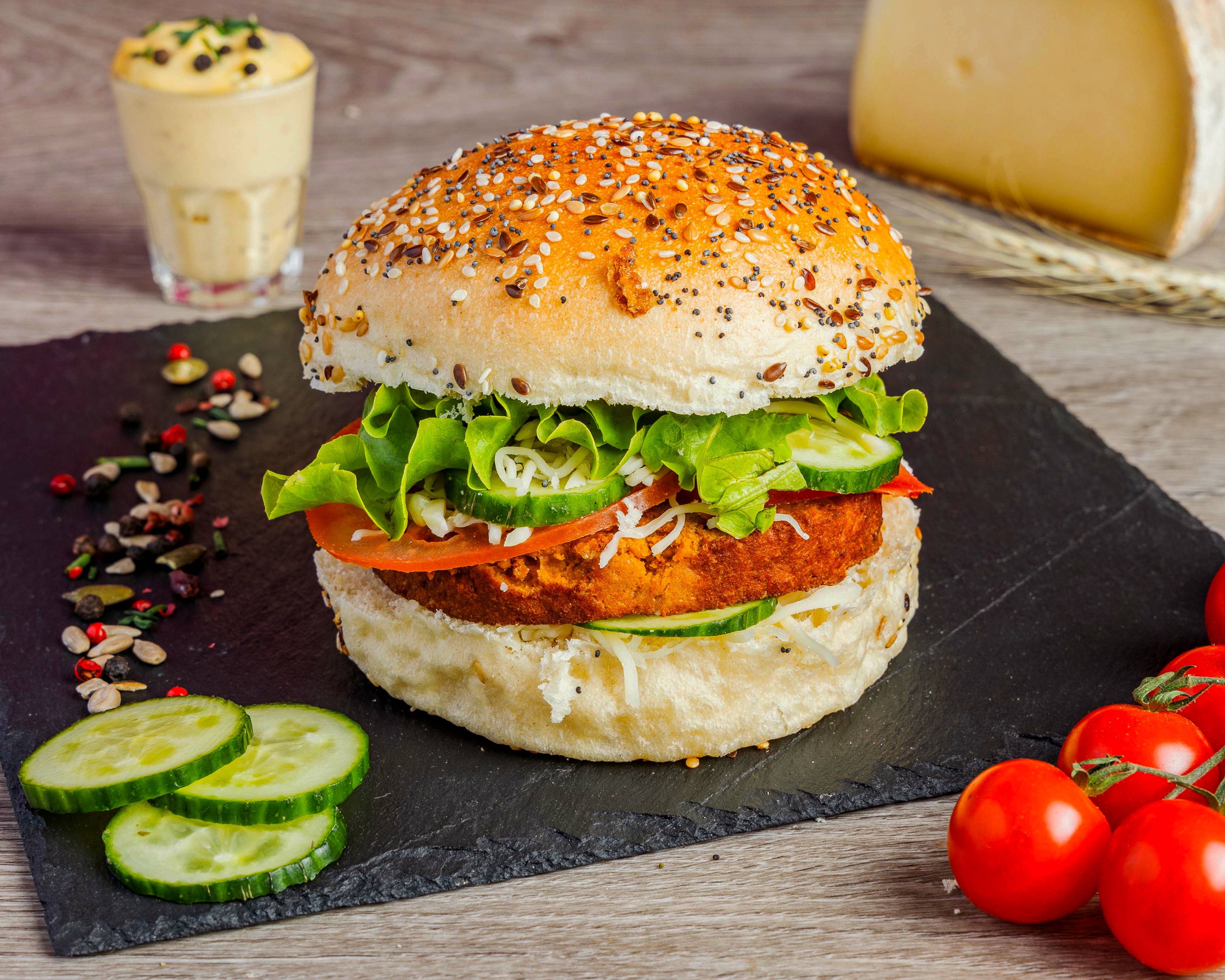 🌿🍔 Burger Végétarien
