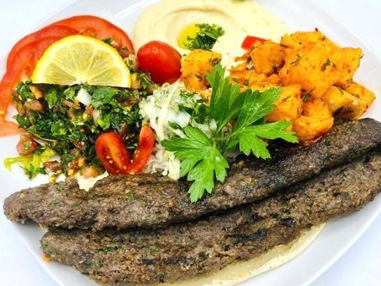 2 brochettes de Kefta grillé