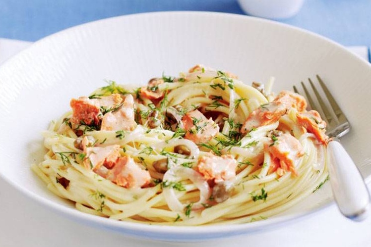 Pasta au saumon et Aneth