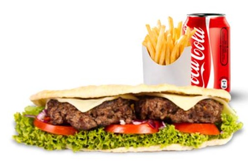 Sandwich steak