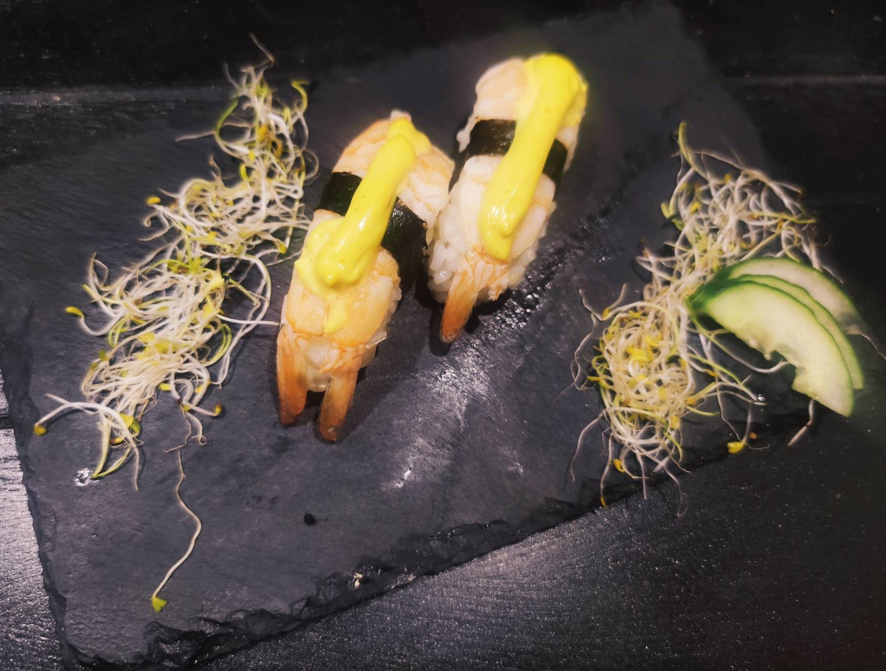 Sushi Crevettes Curry 🍤🍣