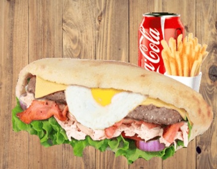 Menu sandwich crousty