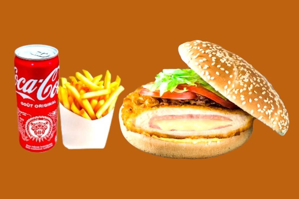 Menu Burger Bleu