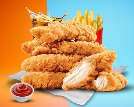 Menu Fried TENDERS x5