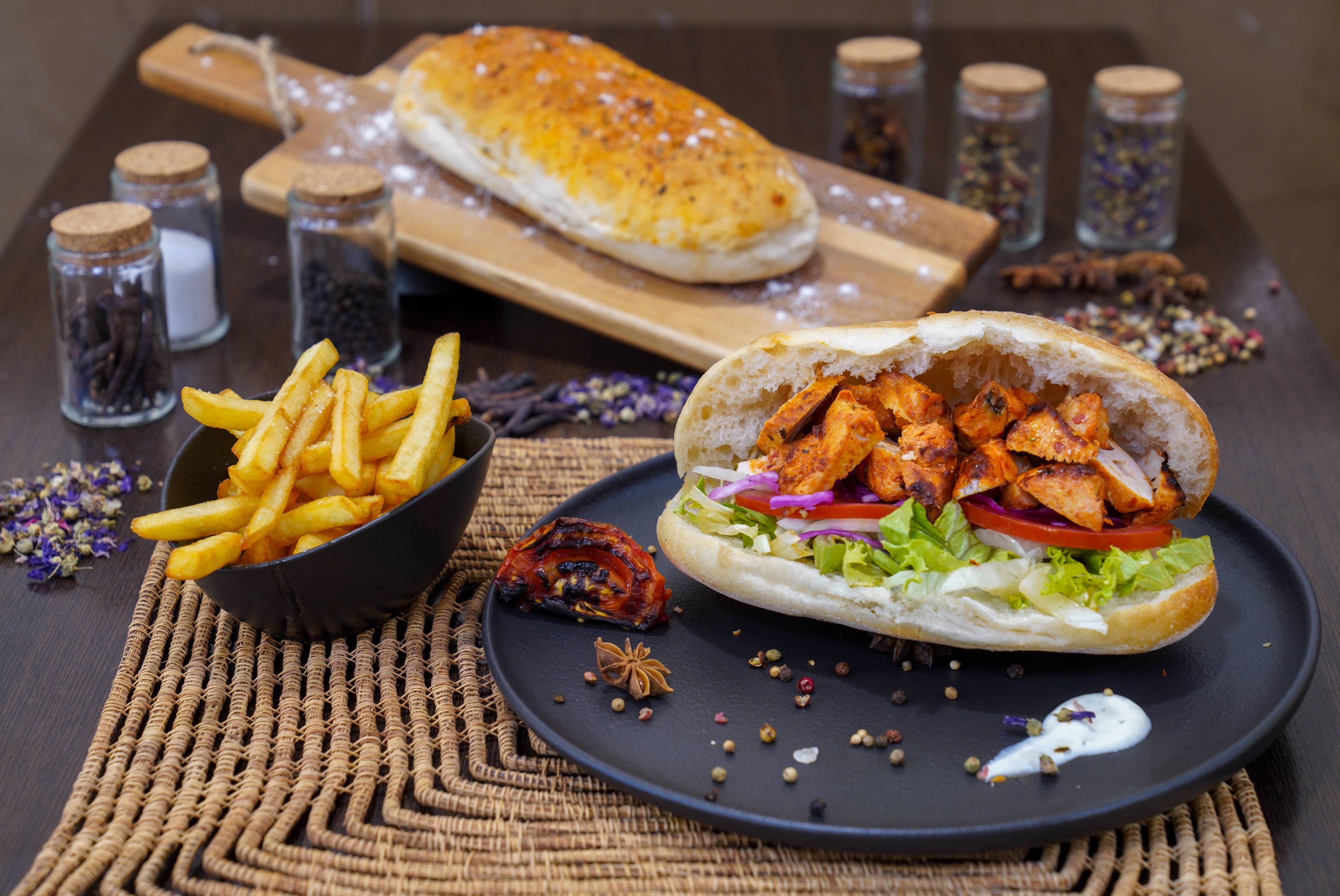 Sandwich poulet ----------( T )
