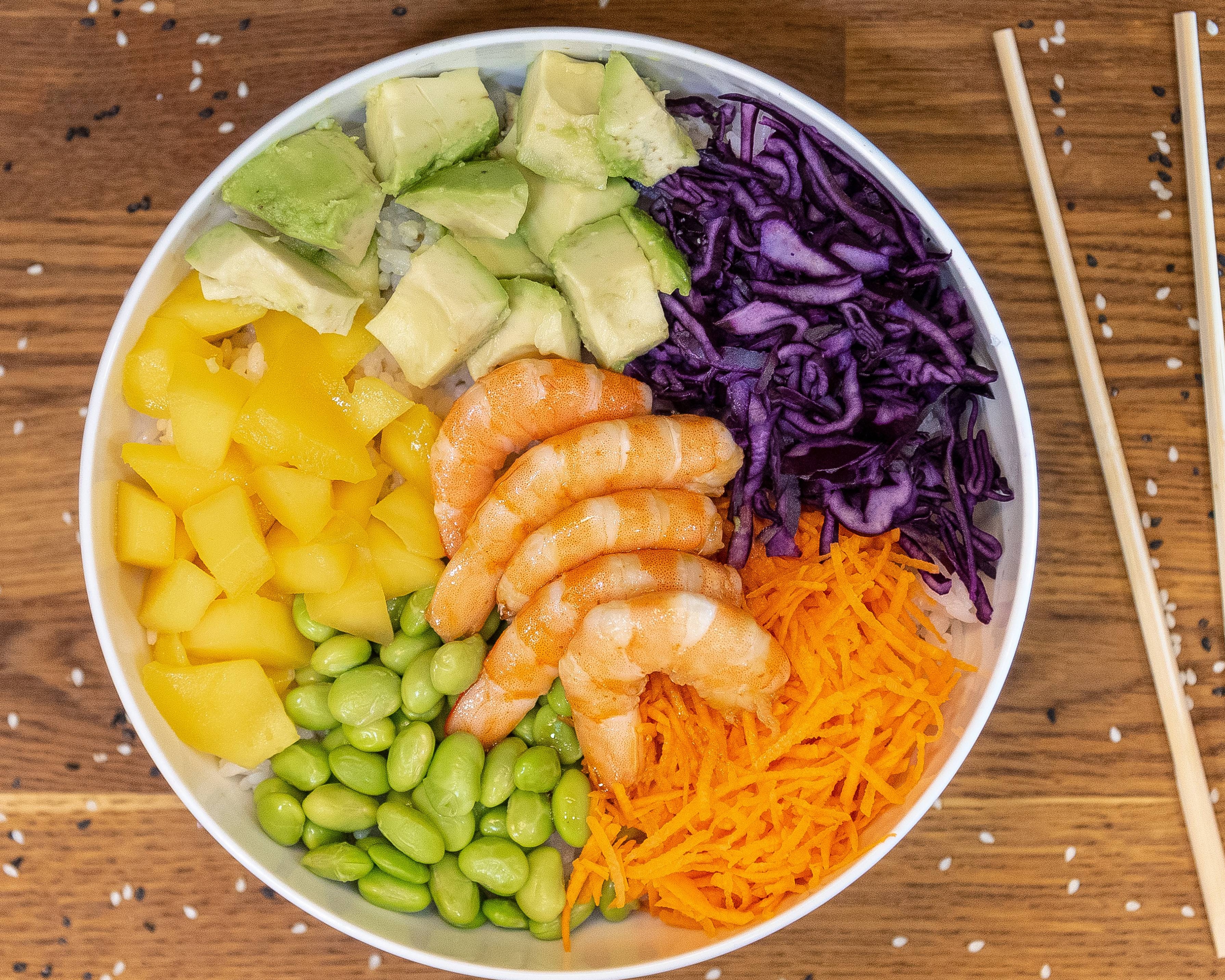 Poké Crevette Teryaki Légumes 🍤