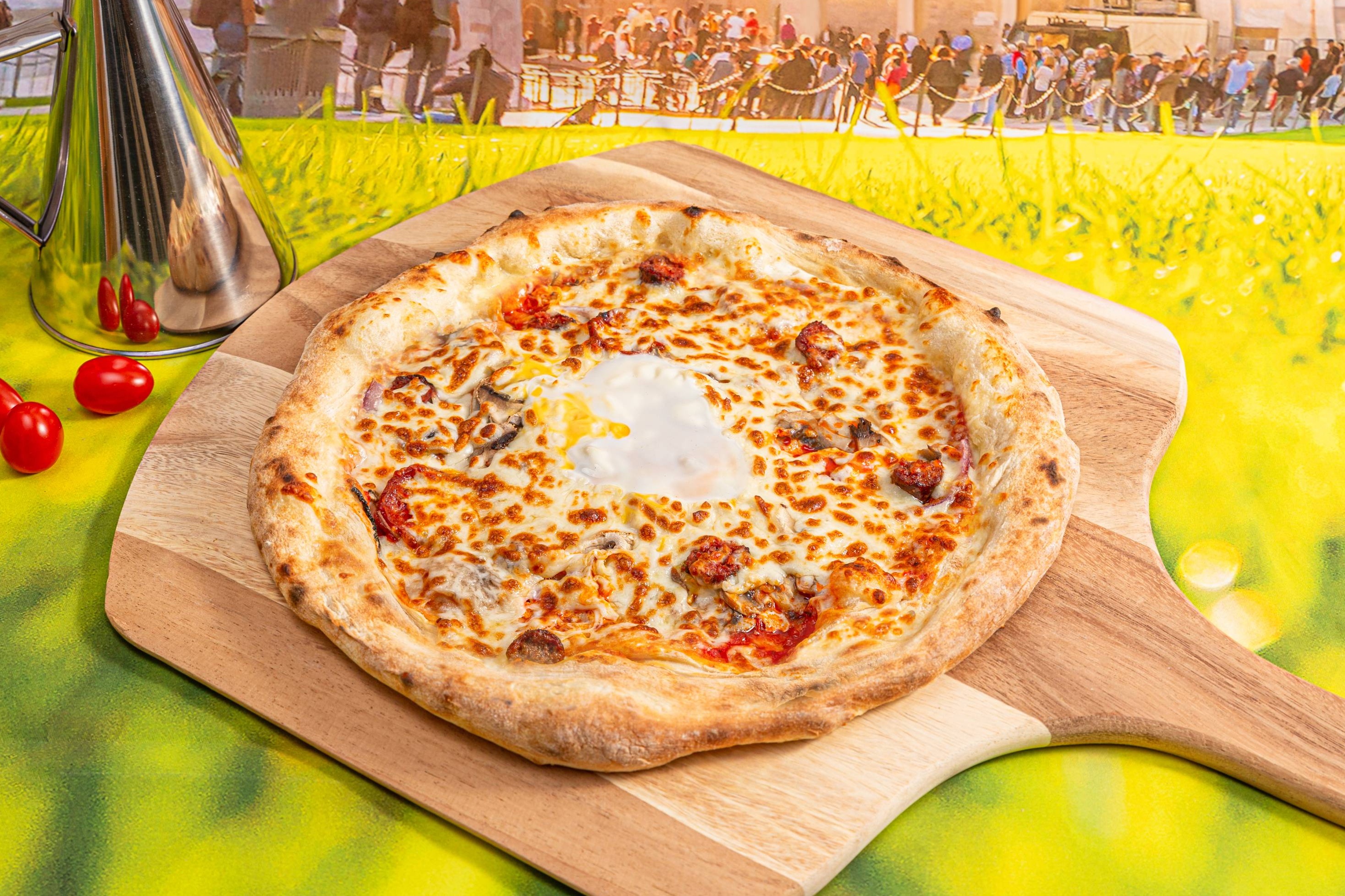 Pizza orientale 🫑 🍳