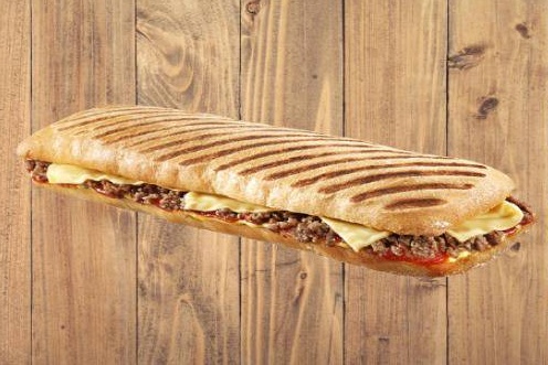 Menu panini viande hachée 