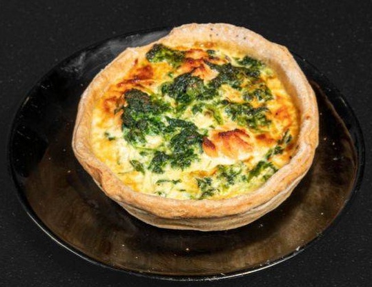 Quiche saumon épinard
