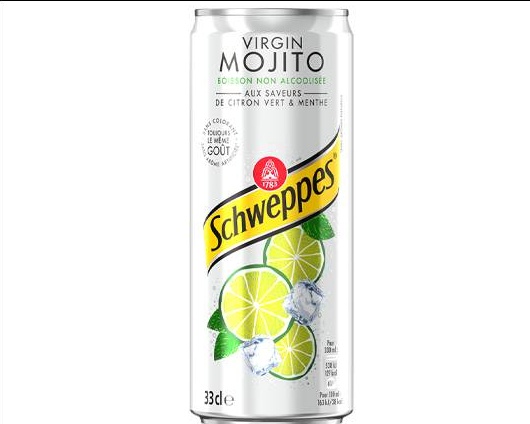 Schweppes Citron vert Menthe