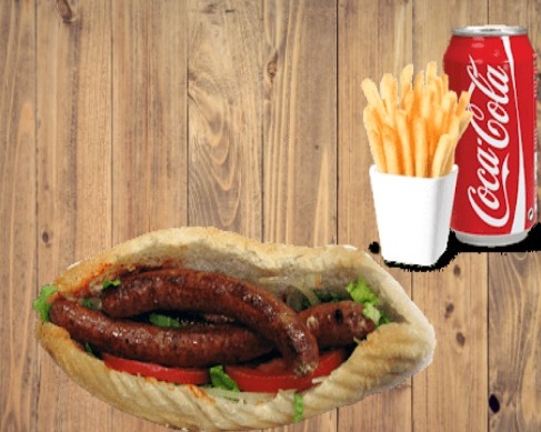 Menu sandwich oriental