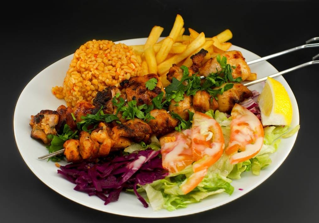 🍗Assiette brochette de poulet🍗
