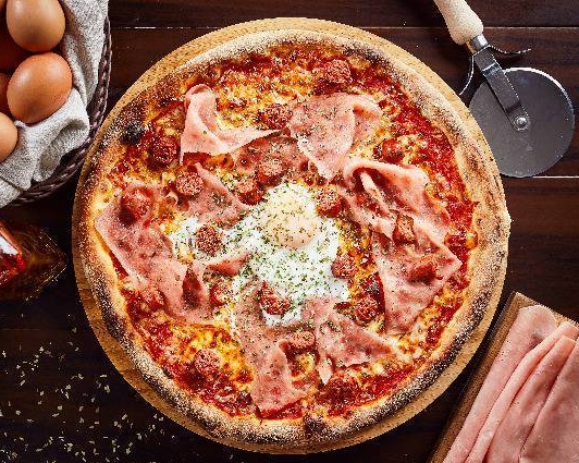 Pizza saumon