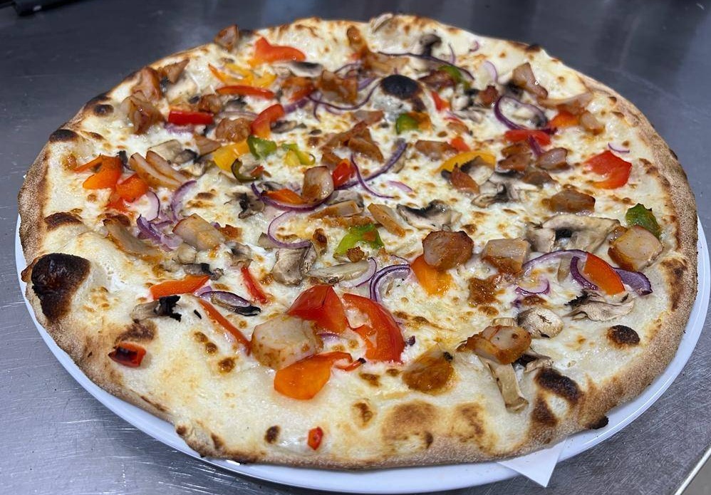 Pizza indienne 🍕🍗