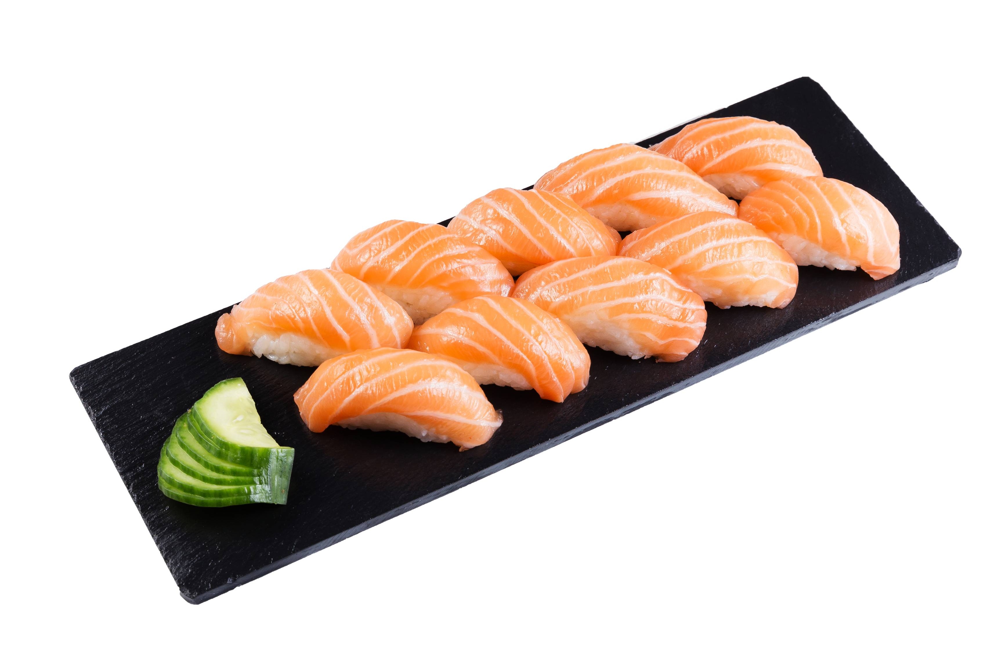 Plateau P2. 10 SUSHI SAUMON 