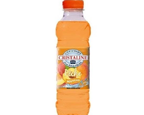 Cristalline aromatisée pêche 50cl