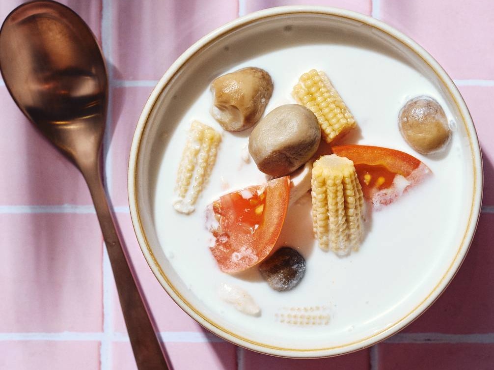 🥦Tom Kha Légumes 🥦 (soupe lait de coco légumes)
