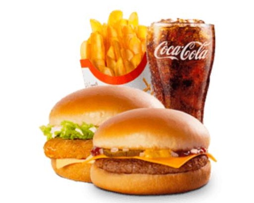🍔🍔 G8 : 1 GLD + 1 Chicken Burger