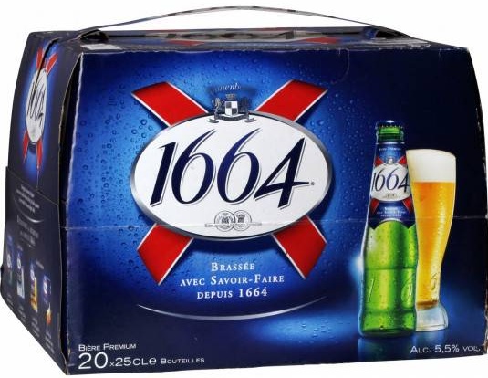 Pack de 20 de 1664 (25cl)