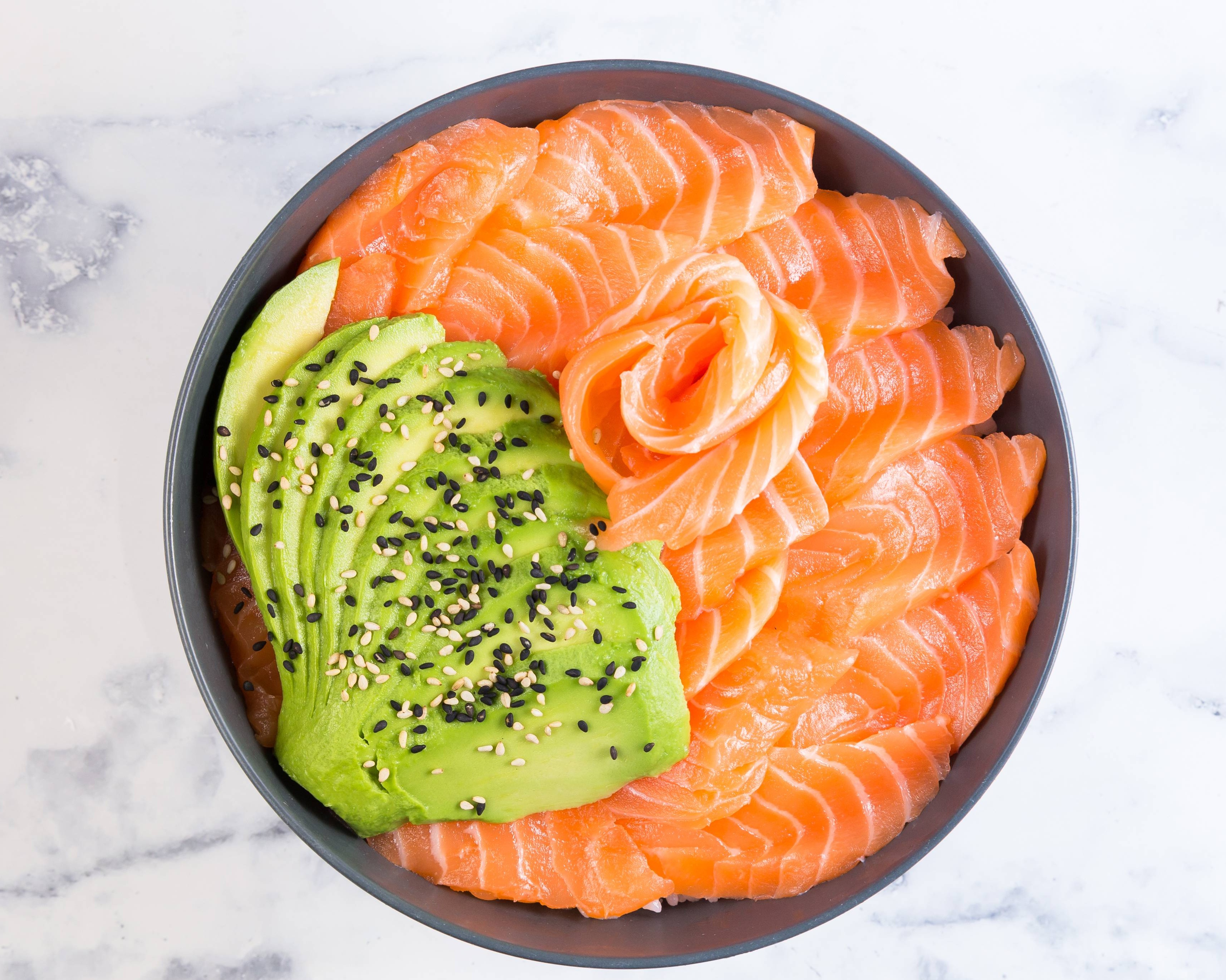 saumon avocat