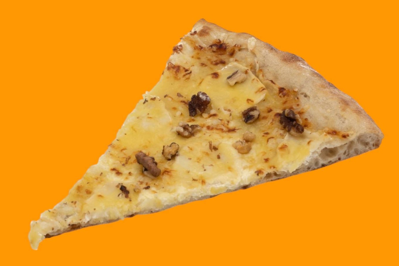 Une tranche de Pizza Chèvre🍕