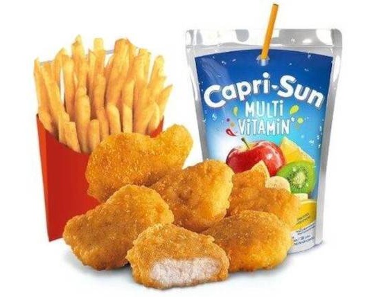 Menu enfant 4 Nuggets