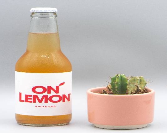 On lemon Rhubarbe 33cl