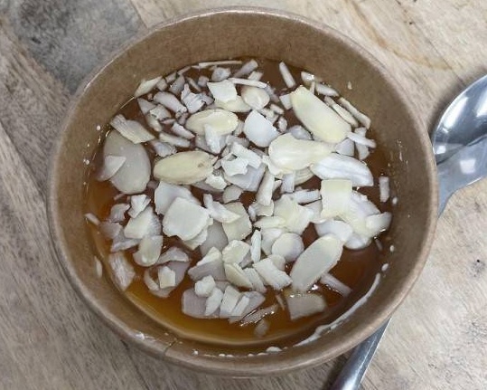 Panna Cotta caramel amandes