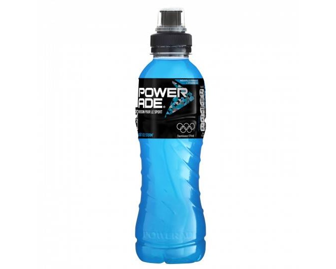 Powerade bleu
