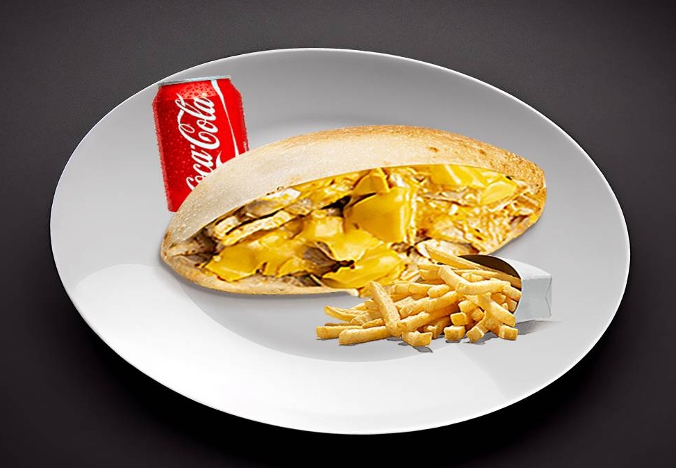 Sandwich escalope