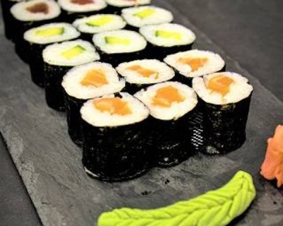 Formule 3 (6 Maki Thon + 6 Maki Saumon + 6 Maki Concombre)