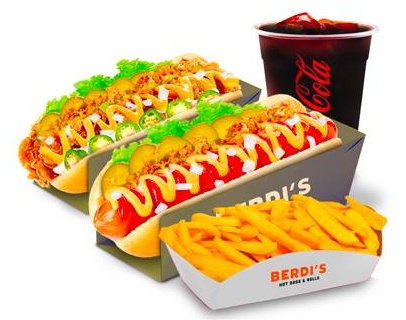Combo 1 🌭🌭🍟🥤