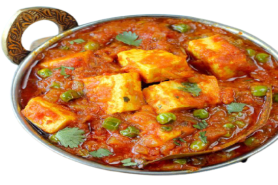 Matar paneer