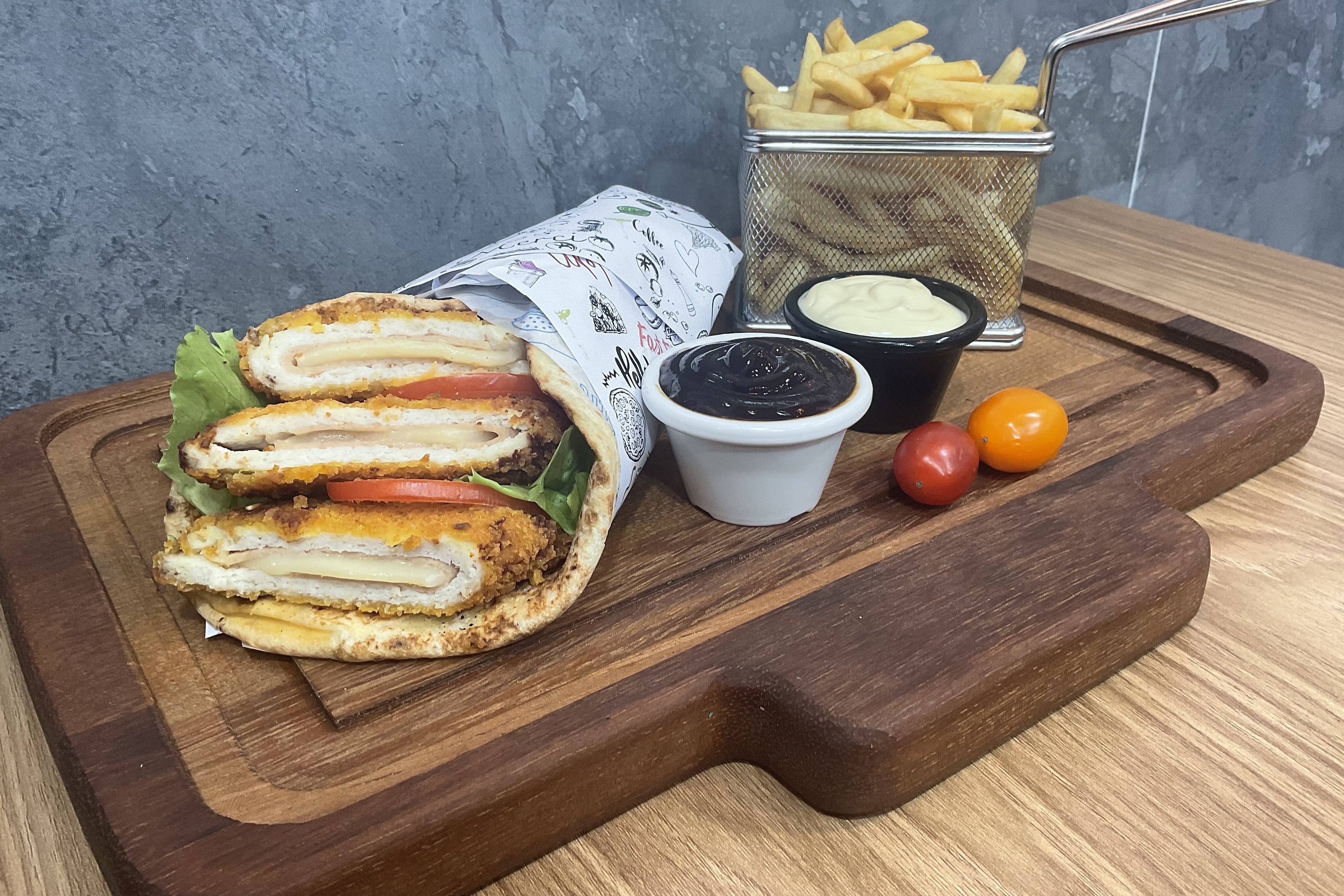 cheese naan cordon blue