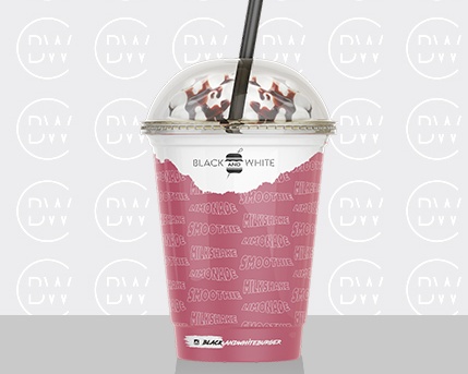 Milkshake Fruits Rouges