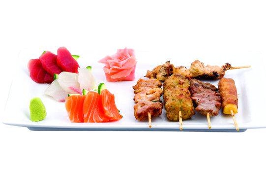 P53. Menu sashimi