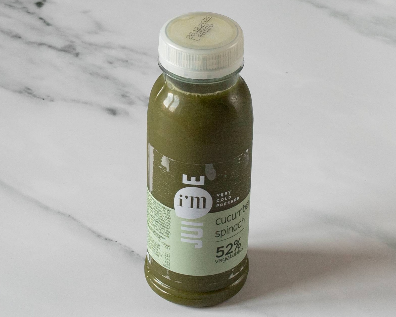 JUS DE LÉGUMES : CONCOMBRE, POMME & EPINARD