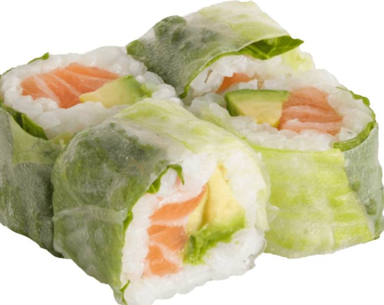 Printemps Roll avocat saumon
