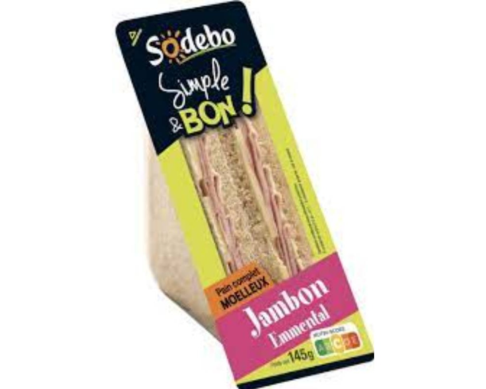 Sodebo jambon emmental 🥪