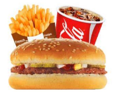 Menu maxi one burger