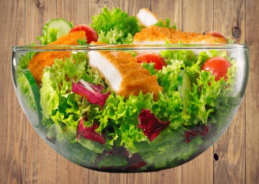 Menu Salade Chicken