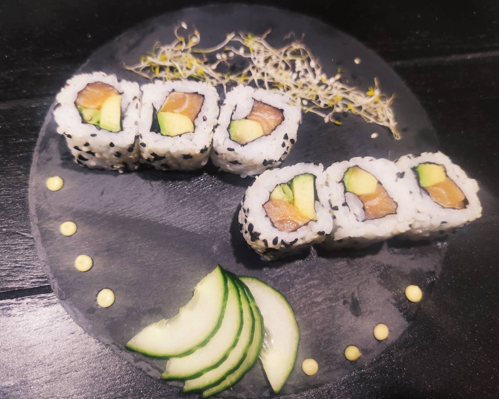 California Roll Saumon Avocat 🥑🍣🤩