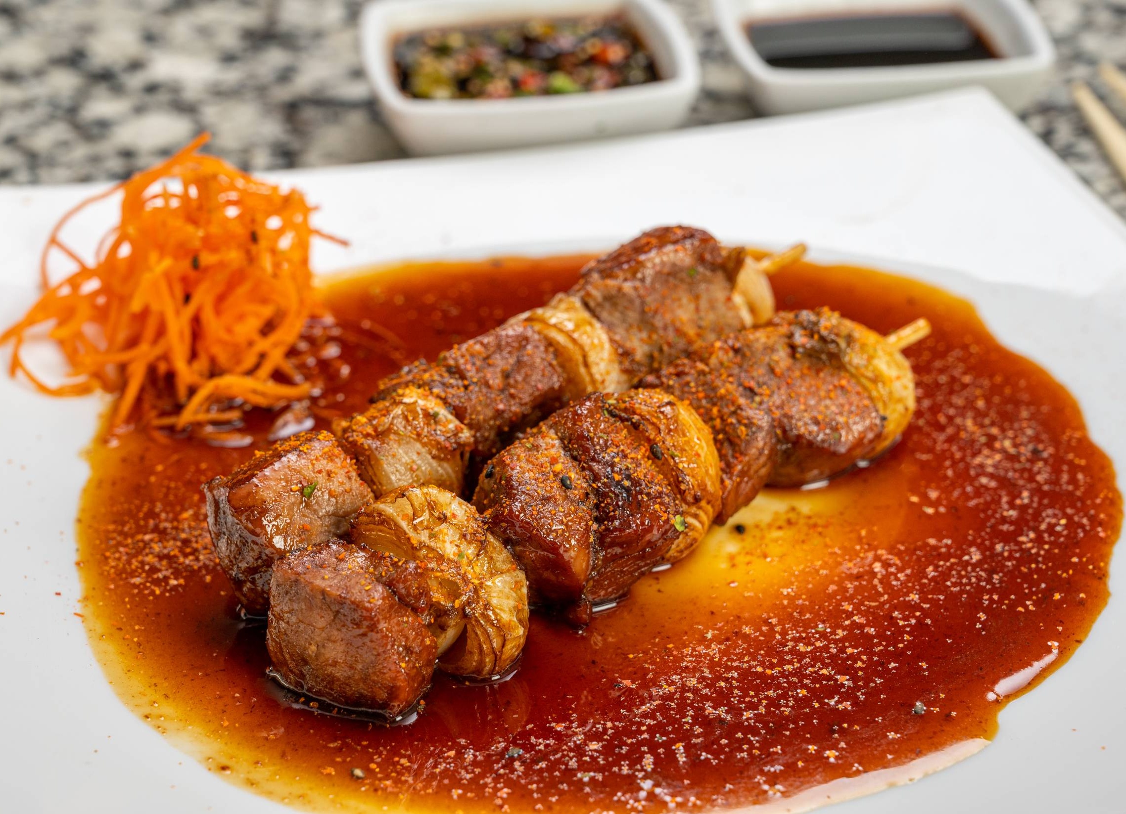 Yakitori Filete de Res