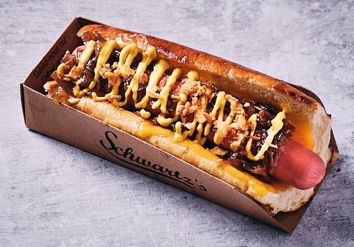 Hotdog cheesy