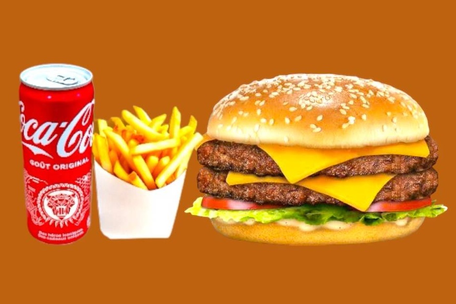 Menu Double Cheeseburger
