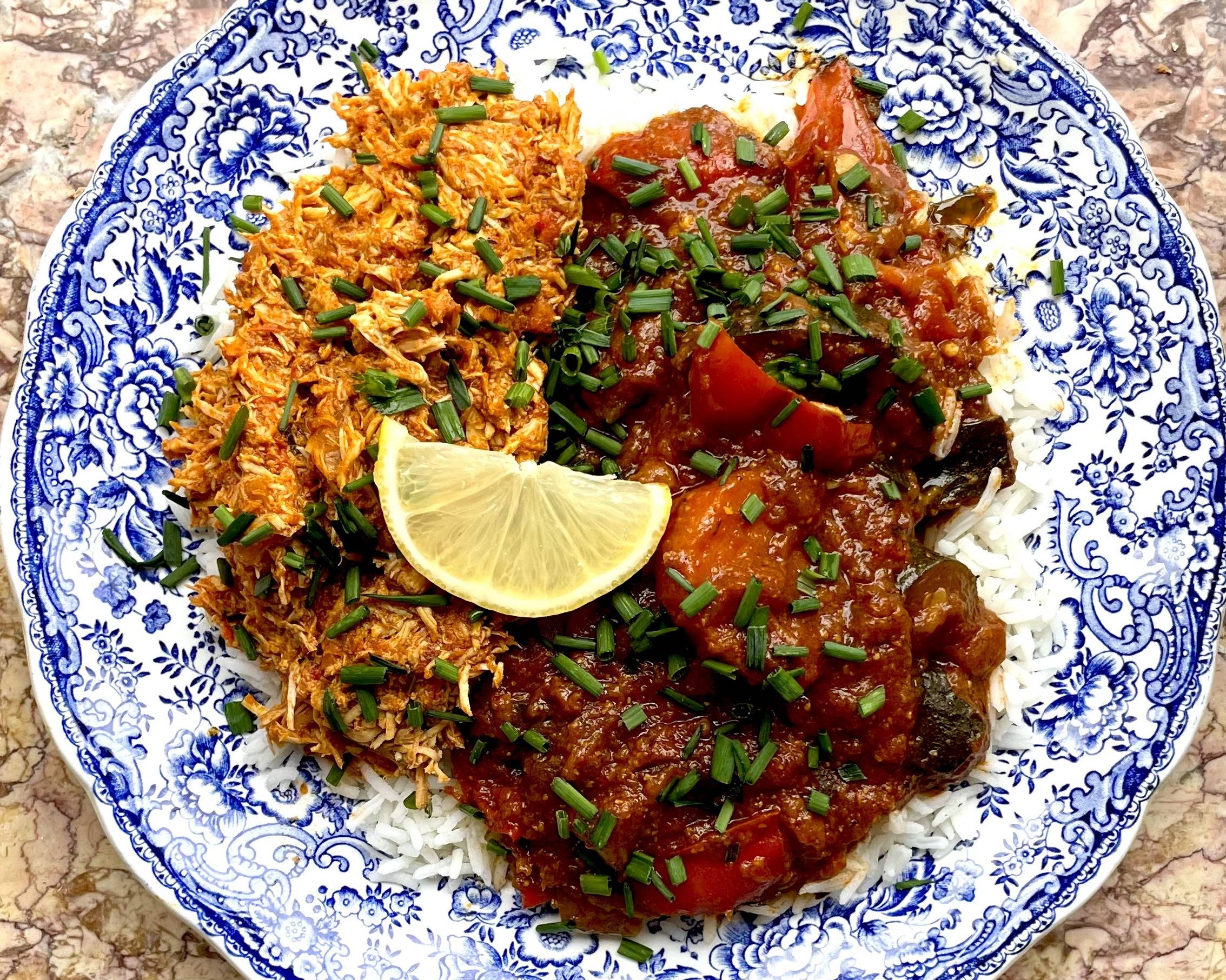 Le bol poulet basquaise
