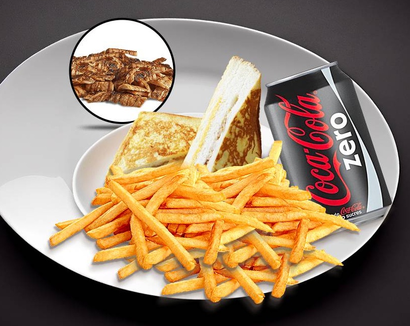 Menu Croque Mr au Kebab